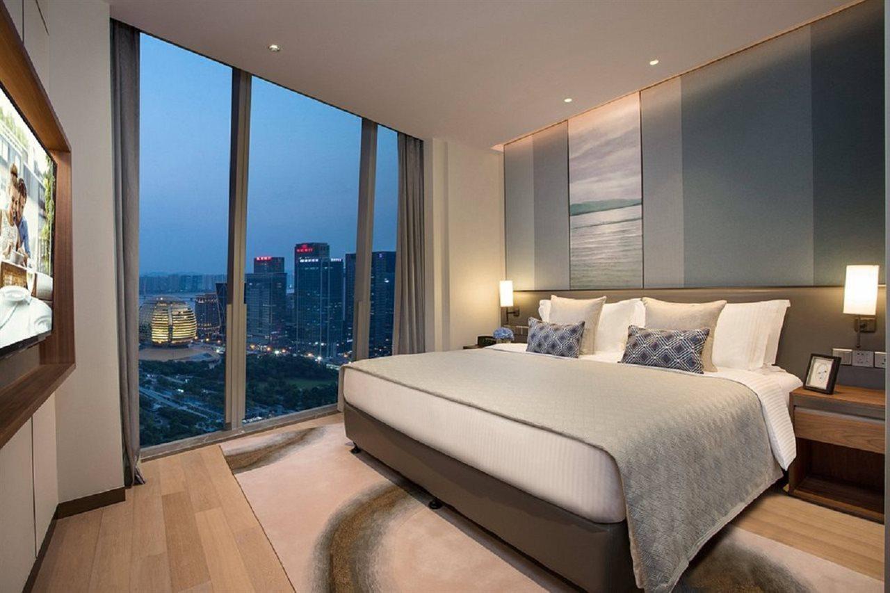 Appartamento Ascott Raffles City Hangzhou Esterno foto