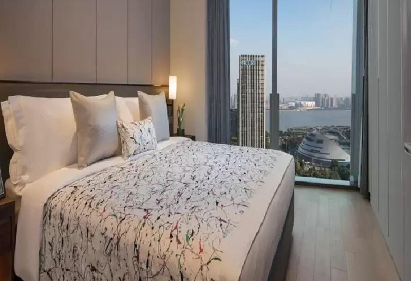 Appartamento Ascott Raffles City Hangzhou Esterno foto